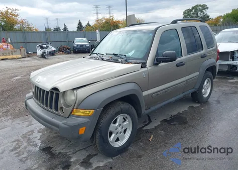 2007 Jeep Liberty Sport from USA, damaged, VIN 1J4GL48K97W661756